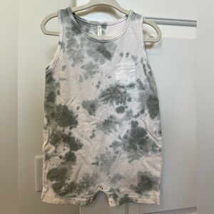 Rylee + Cru tie dye romper